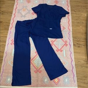 Grey’s Anatomy Navy Scrub Set, XS